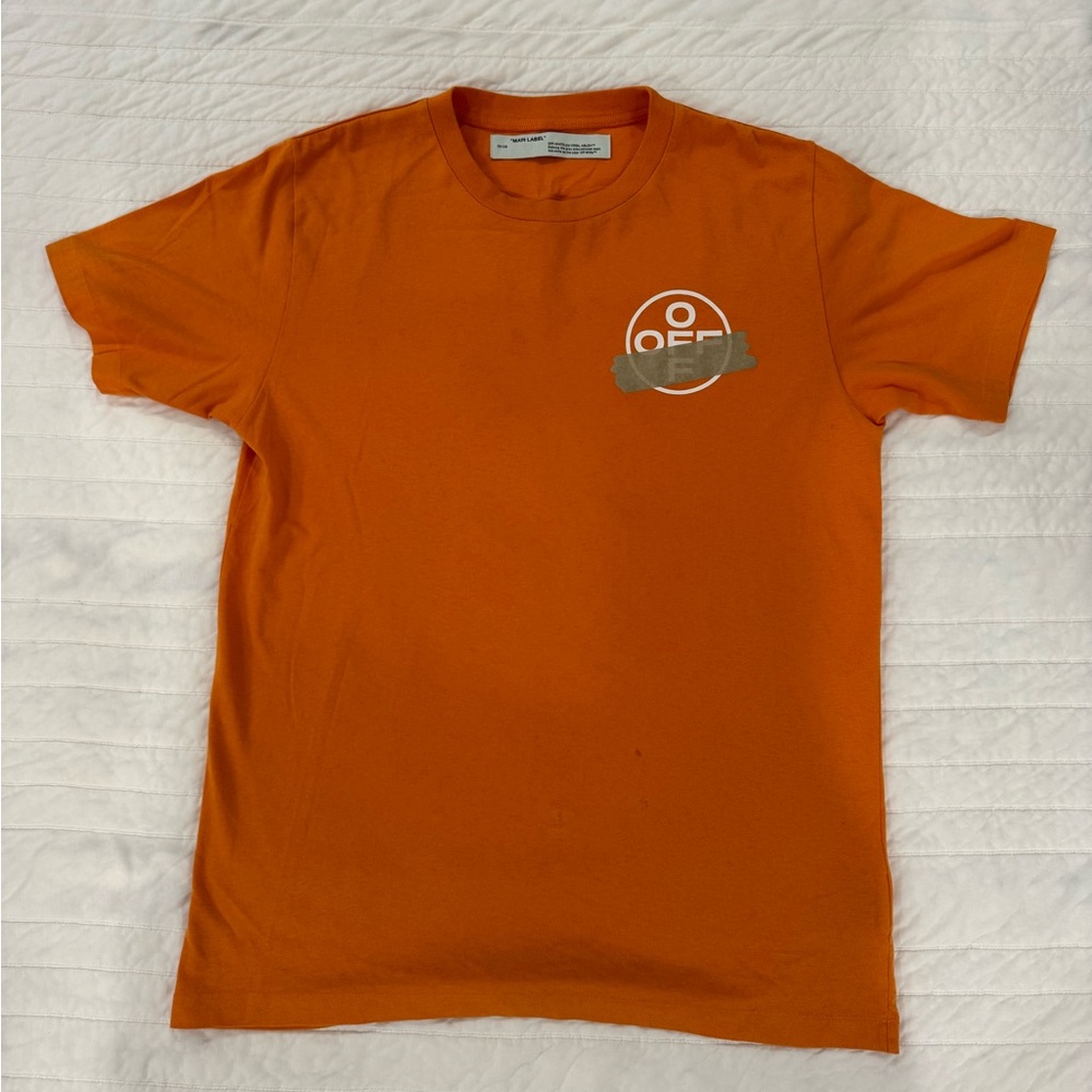 Off white orange t-shirt